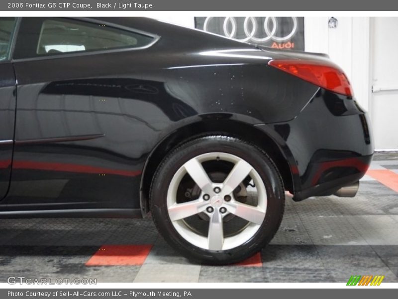 Black / Light Taupe 2006 Pontiac G6 GTP Coupe