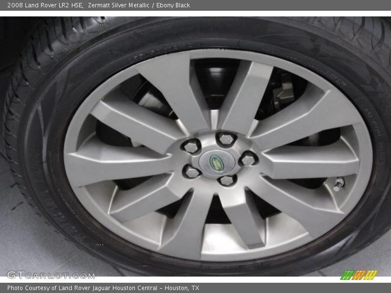 Zermatt Silver Metallic / Ebony Black 2008 Land Rover LR2 HSE