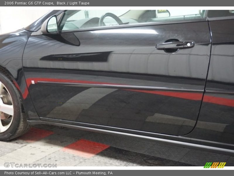 Black / Light Taupe 2006 Pontiac G6 GTP Coupe
