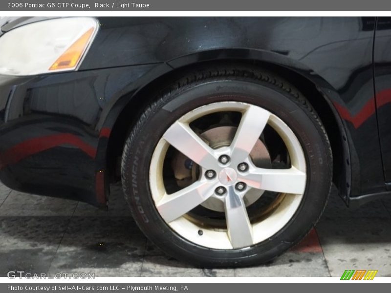 Black / Light Taupe 2006 Pontiac G6 GTP Coupe