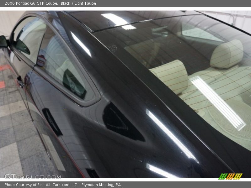 Black / Light Taupe 2006 Pontiac G6 GTP Coupe