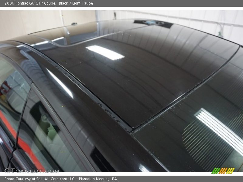 Black / Light Taupe 2006 Pontiac G6 GTP Coupe