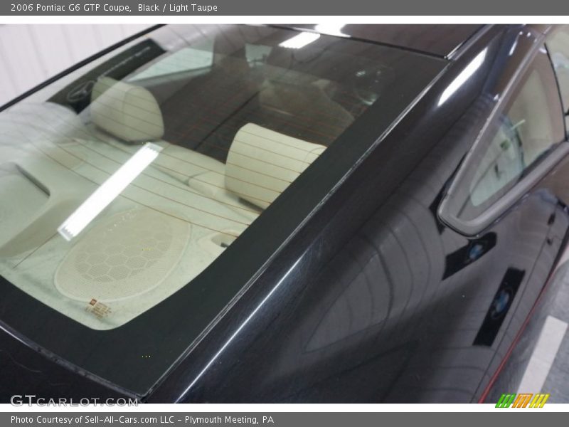 Black / Light Taupe 2006 Pontiac G6 GTP Coupe