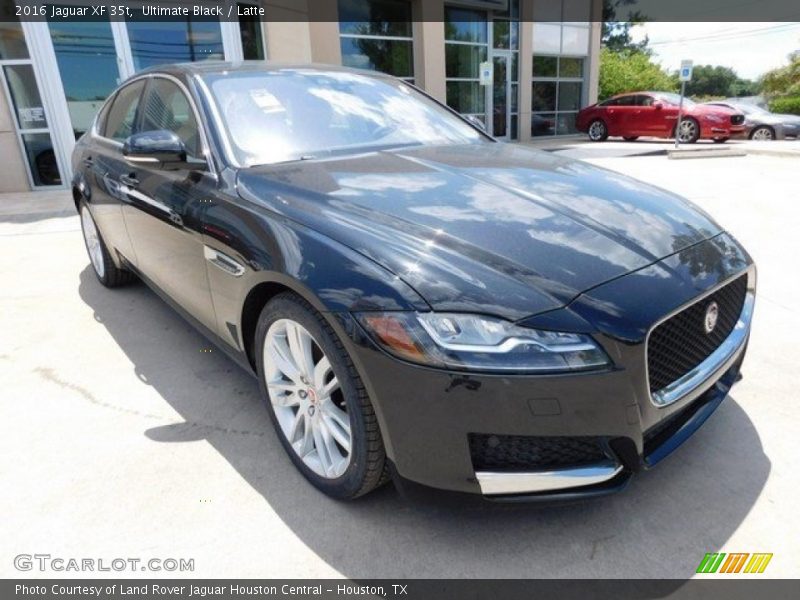 Ultimate Black / Latte 2016 Jaguar XF 35t