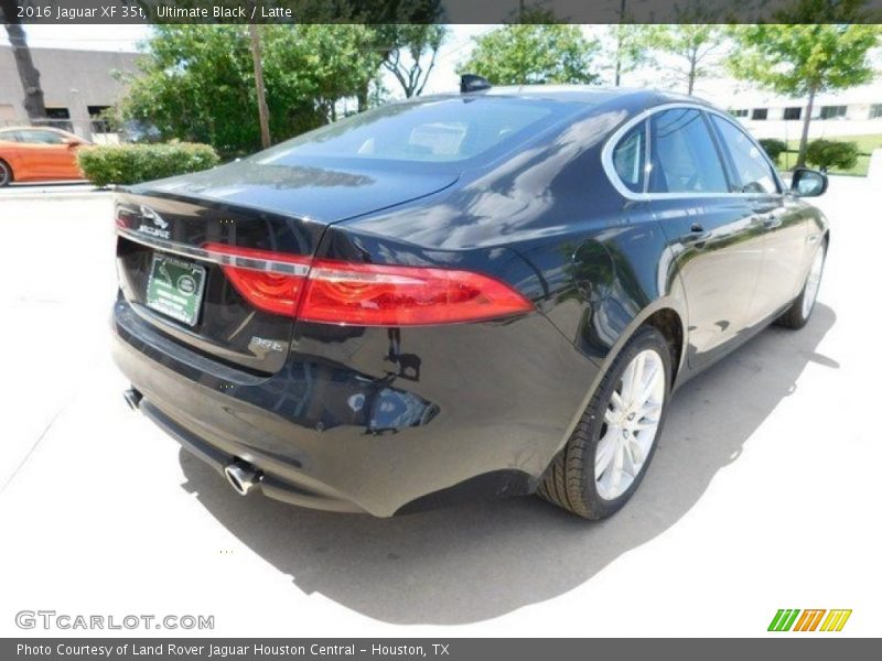 Ultimate Black / Latte 2016 Jaguar XF 35t
