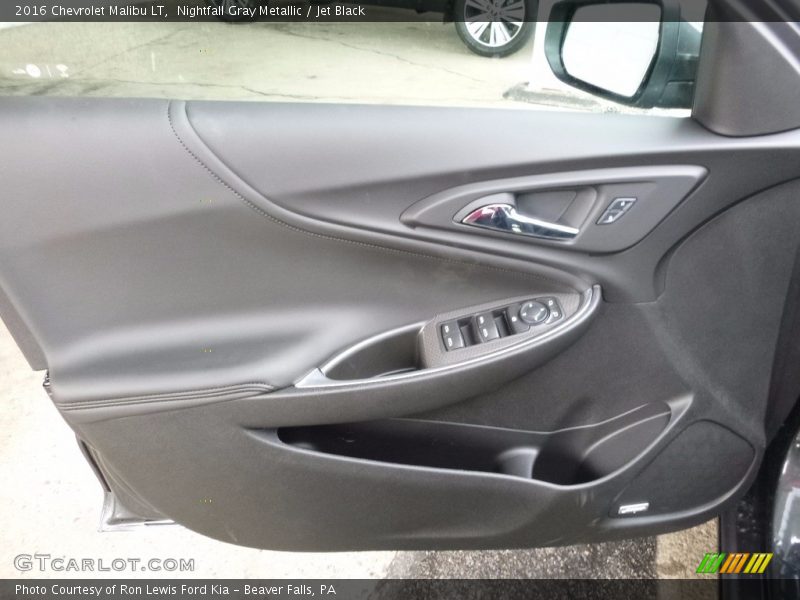 Nightfall Gray Metallic / Jet Black 2016 Chevrolet Malibu LT