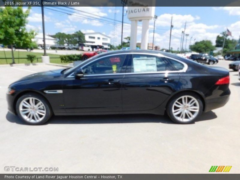 Ultimate Black / Latte 2016 Jaguar XF 35t