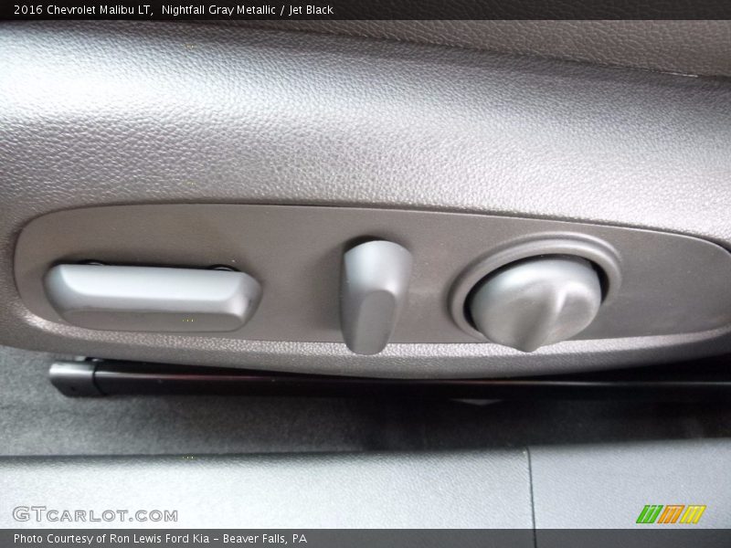 Nightfall Gray Metallic / Jet Black 2016 Chevrolet Malibu LT