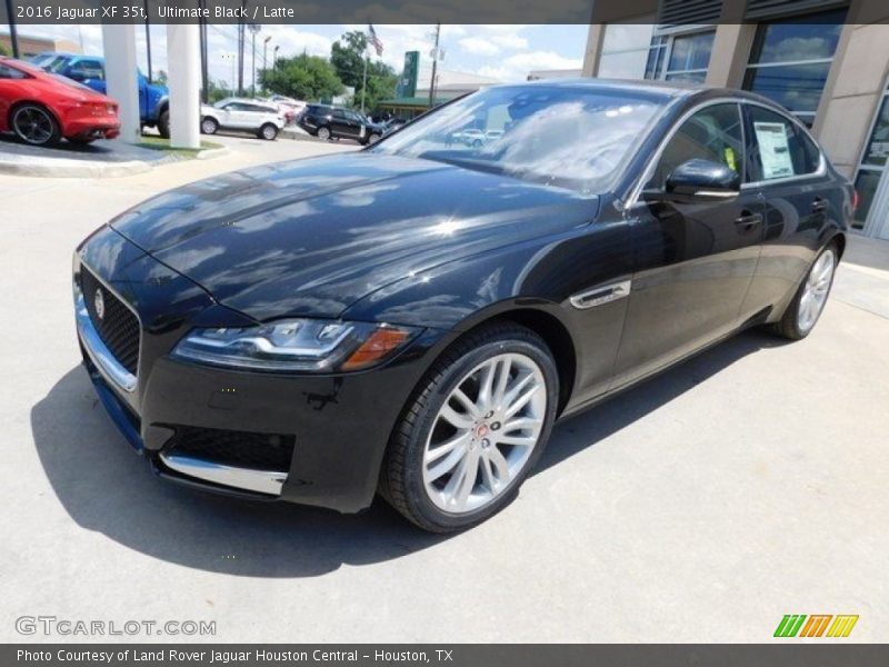 Ultimate Black / Latte 2016 Jaguar XF 35t