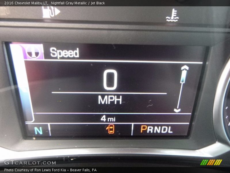 Nightfall Gray Metallic / Jet Black 2016 Chevrolet Malibu LT
