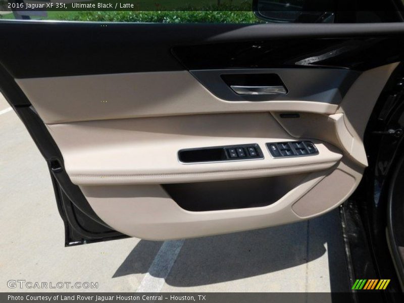 Ultimate Black / Latte 2016 Jaguar XF 35t