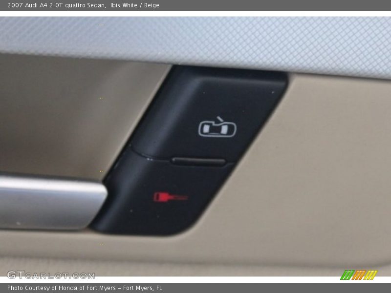 Ibis White / Beige 2007 Audi A4 2.0T quattro Sedan