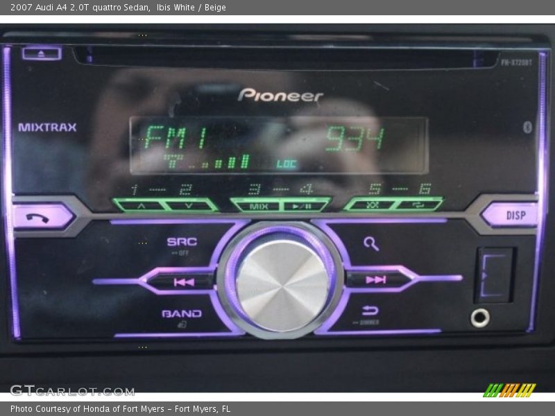 Ibis White / Beige 2007 Audi A4 2.0T quattro Sedan