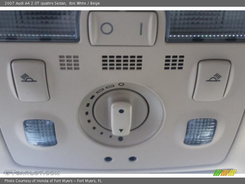 Ibis White / Beige 2007 Audi A4 2.0T quattro Sedan