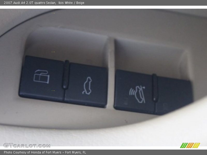 Ibis White / Beige 2007 Audi A4 2.0T quattro Sedan