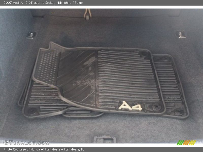 Ibis White / Beige 2007 Audi A4 2.0T quattro Sedan