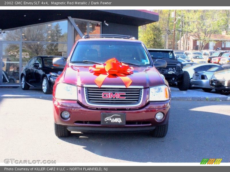 Magnetic Red Metallic / Dark Pewter 2002 GMC Envoy SLT 4x4