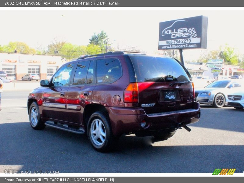 Magnetic Red Metallic / Dark Pewter 2002 GMC Envoy SLT 4x4