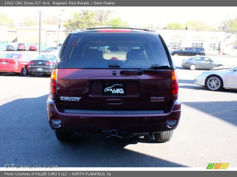 Magnetic Red Metallic / Dark Pewter 2002 GMC Envoy SLT 4x4