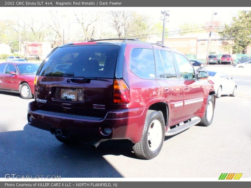 Magnetic Red Metallic / Dark Pewter 2002 GMC Envoy SLT 4x4