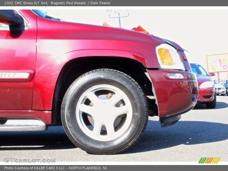 Magnetic Red Metallic / Dark Pewter 2002 GMC Envoy SLT 4x4