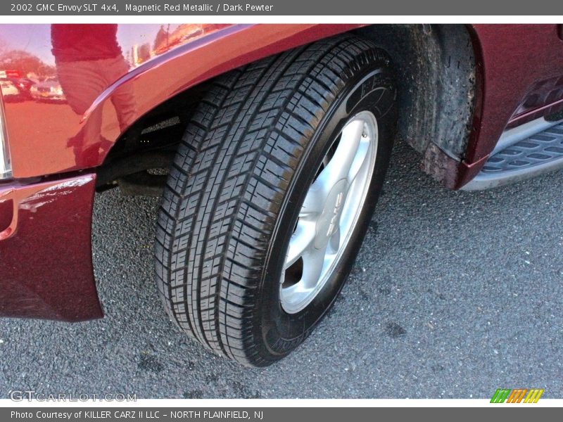Magnetic Red Metallic / Dark Pewter 2002 GMC Envoy SLT 4x4