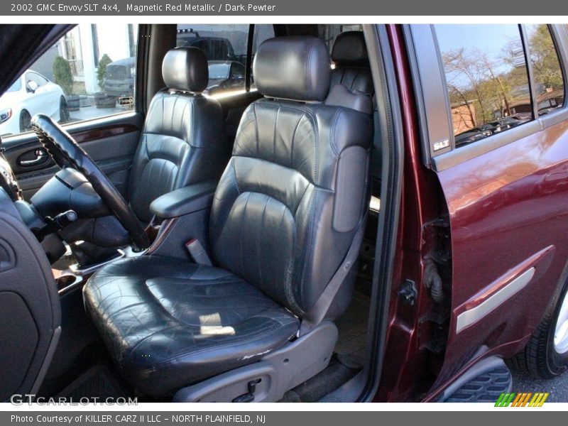 Magnetic Red Metallic / Dark Pewter 2002 GMC Envoy SLT 4x4