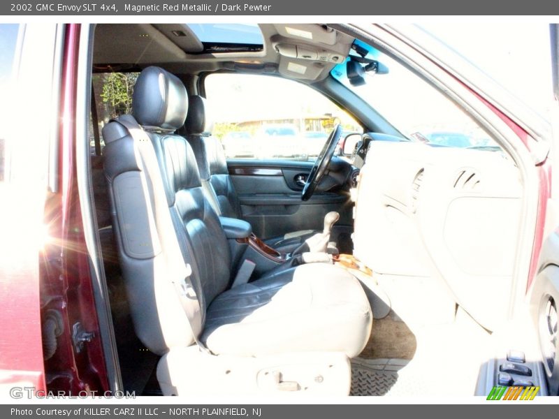 Magnetic Red Metallic / Dark Pewter 2002 GMC Envoy SLT 4x4