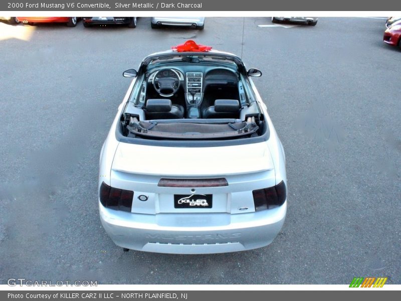 Silver Metallic / Dark Charcoal 2000 Ford Mustang V6 Convertible