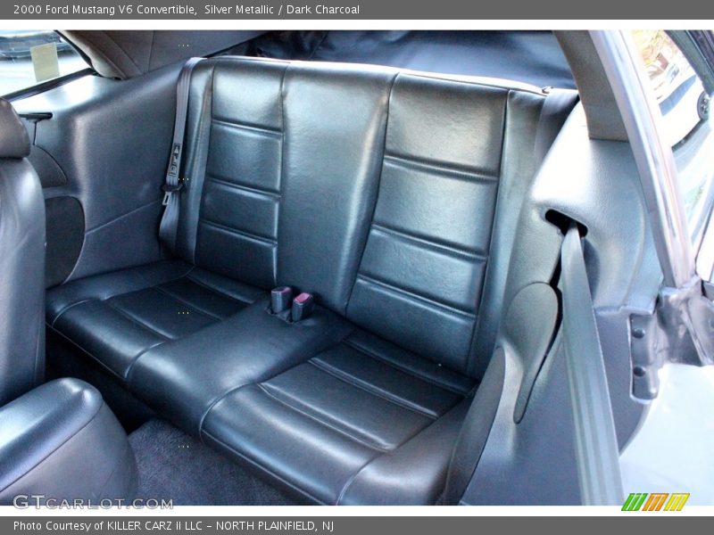 Silver Metallic / Dark Charcoal 2000 Ford Mustang V6 Convertible