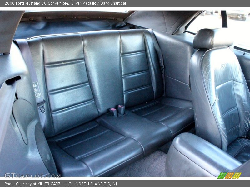 Silver Metallic / Dark Charcoal 2000 Ford Mustang V6 Convertible