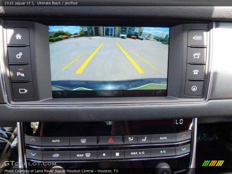 Ultimate Black / Jet/Red 2016 Jaguar XF S