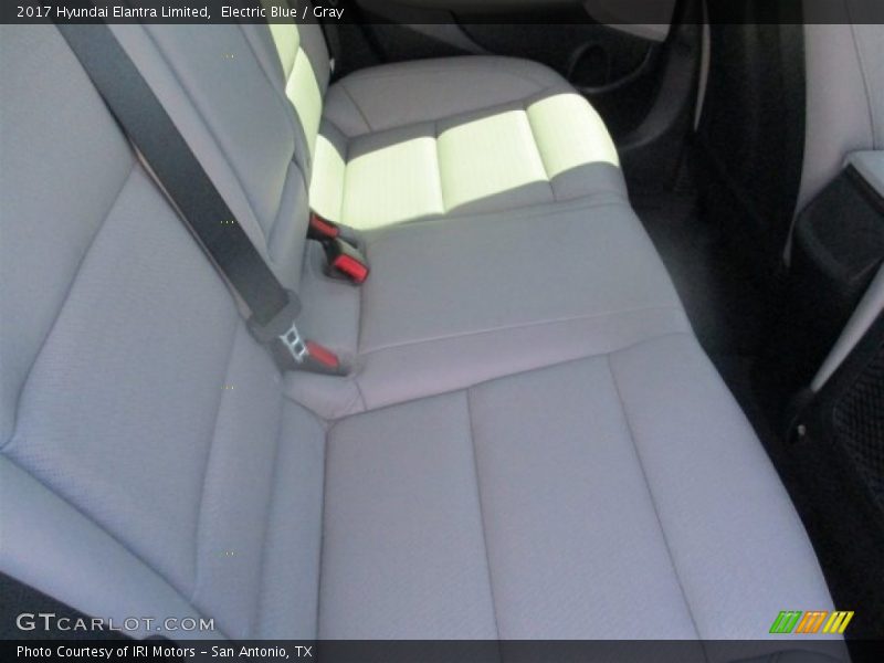 Electric Blue / Gray 2017 Hyundai Elantra Limited