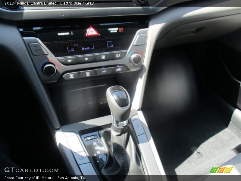 Electric Blue / Gray 2017 Hyundai Elantra Limited