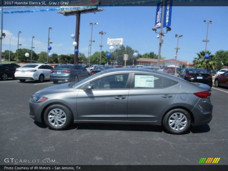 Gray / Gray 2017 Hyundai Elantra SE