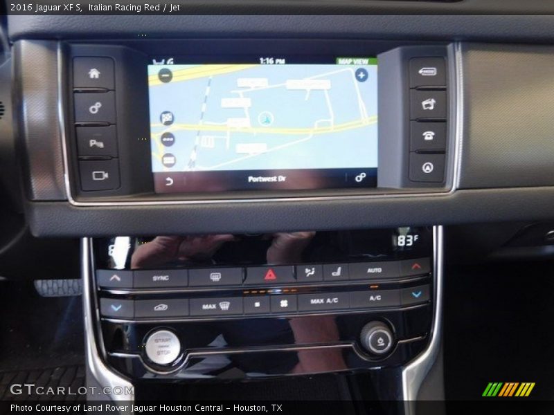 Italian Racing Red / Jet 2016 Jaguar XF S