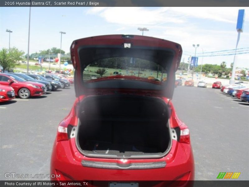 Scarlet Red Pearl / Beige 2016 Hyundai Elantra GT