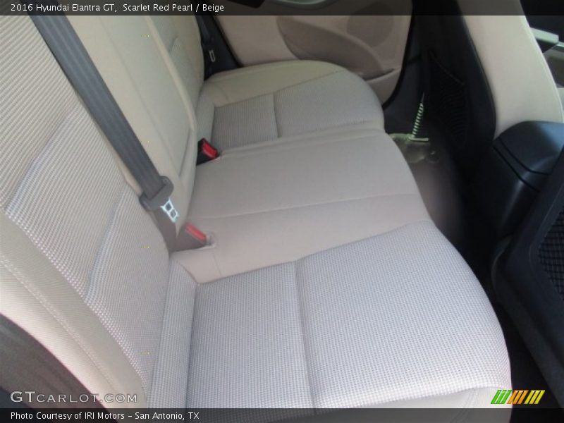 Scarlet Red Pearl / Beige 2016 Hyundai Elantra GT