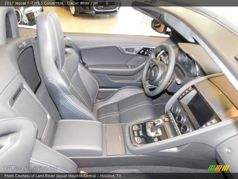 Glacier White / Jet 2017 Jaguar F-TYPE S Convertible