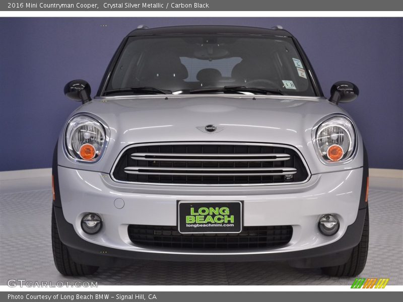 Crystal Silver Metallic / Carbon Black 2016 Mini Countryman Cooper