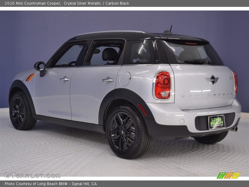 Crystal Silver Metallic / Carbon Black 2016 Mini Countryman Cooper