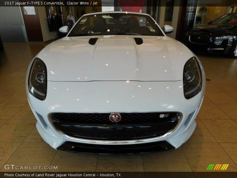Glacier White / Jet 2017 Jaguar F-TYPE S Convertible