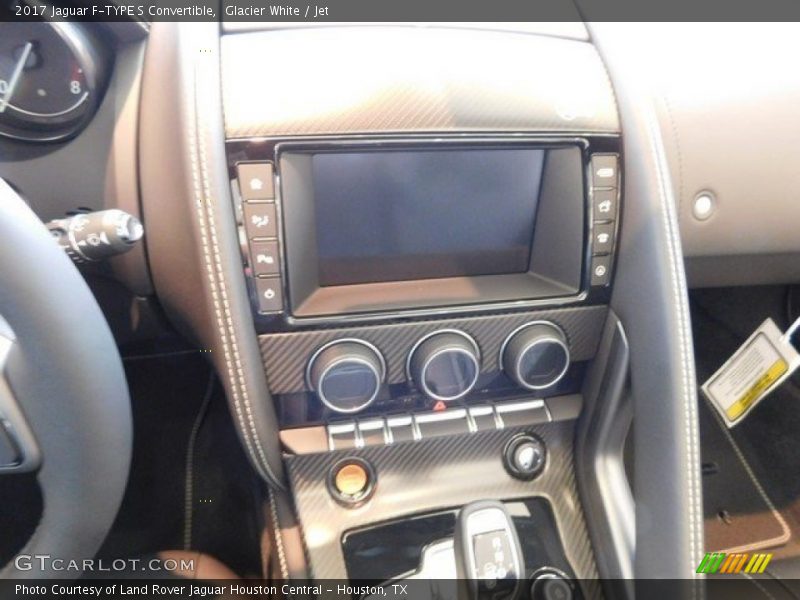 Glacier White / Jet 2017 Jaguar F-TYPE S Convertible