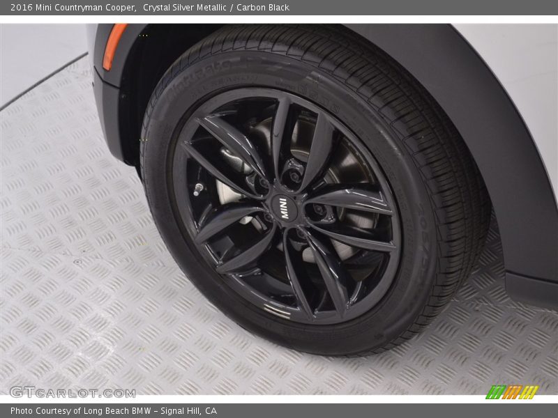 Crystal Silver Metallic / Carbon Black 2016 Mini Countryman Cooper