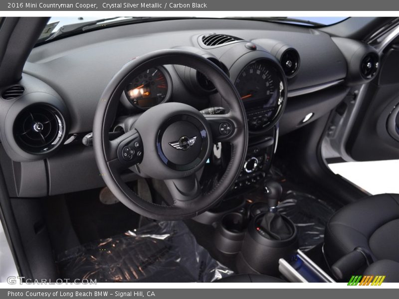 Crystal Silver Metallic / Carbon Black 2016 Mini Countryman Cooper