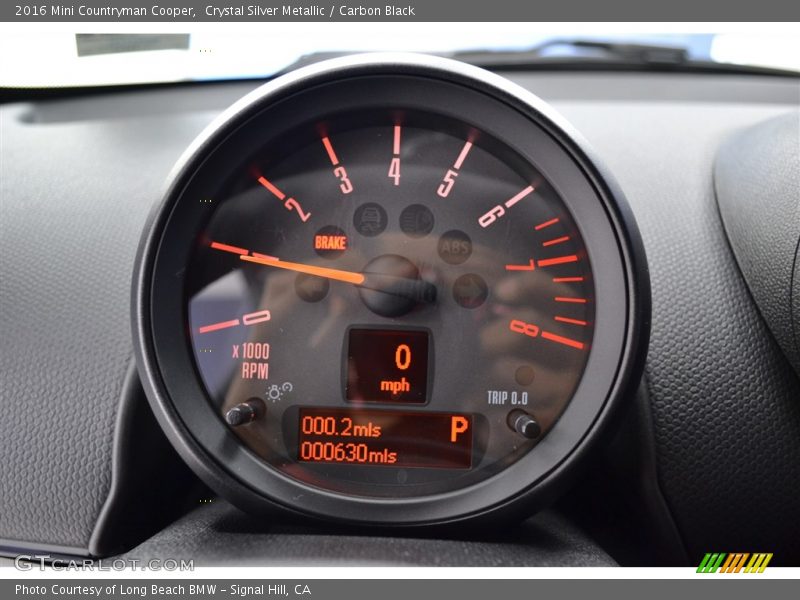 Crystal Silver Metallic / Carbon Black 2016 Mini Countryman Cooper