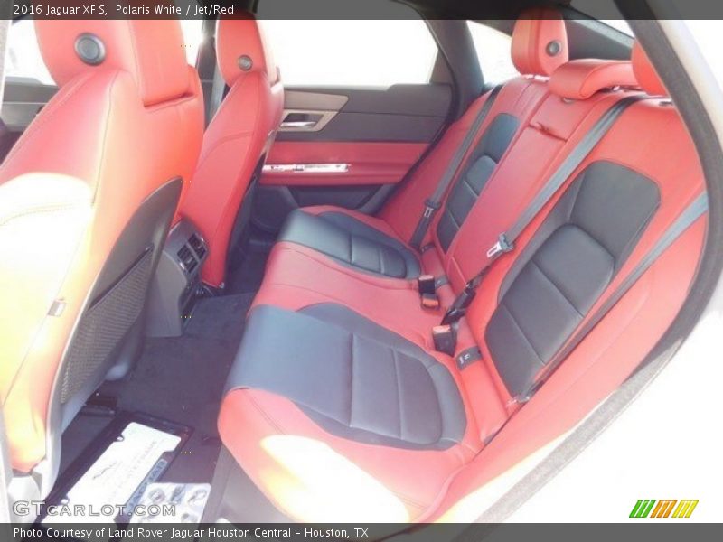Rear Seat of 2016 XF S