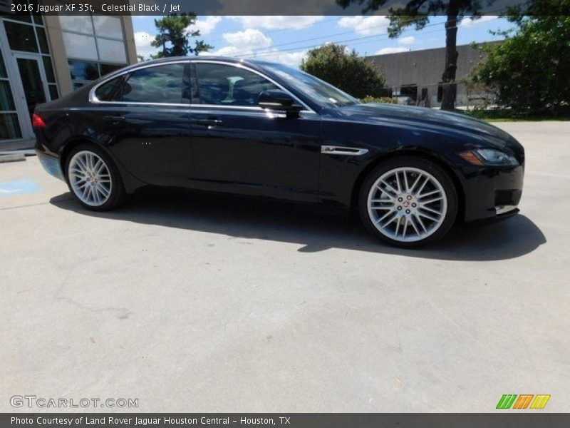 Celestial Black / Jet 2016 Jaguar XF 35t