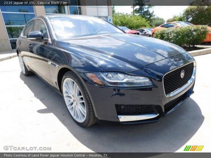 Celestial Black / Jet 2016 Jaguar XF 35t