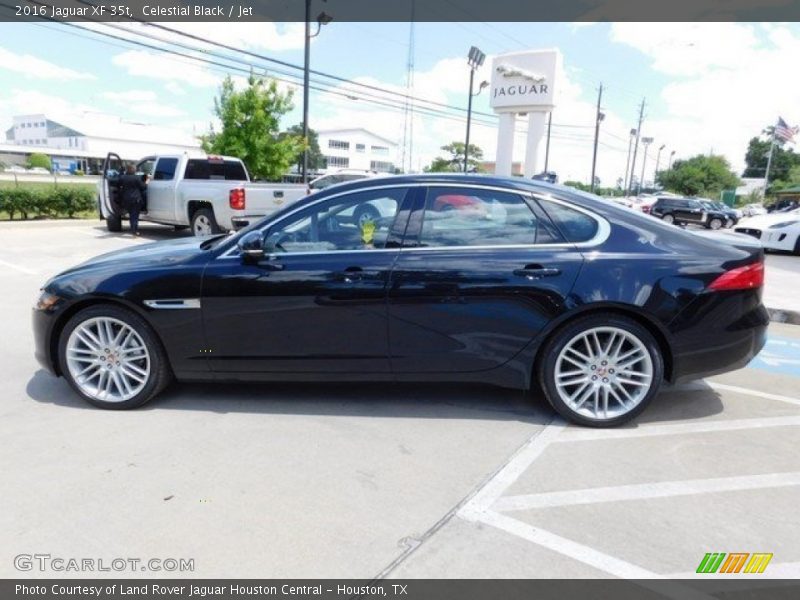 Celestial Black / Jet 2016 Jaguar XF 35t